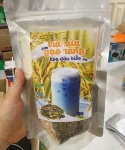 Butterfly Pea Flower Roasted Rice Milk Tea Set Wholesale Price